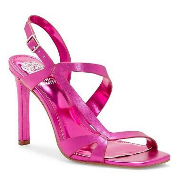 Vince Camuto Shoes - VINCE CAMUTO LENDRAN LEATHER SQUARE TOE SANDAL.